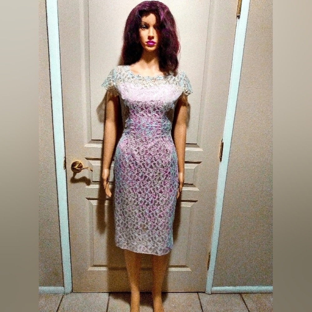 Vintage 50's Bridesmaid's Lace Dress.